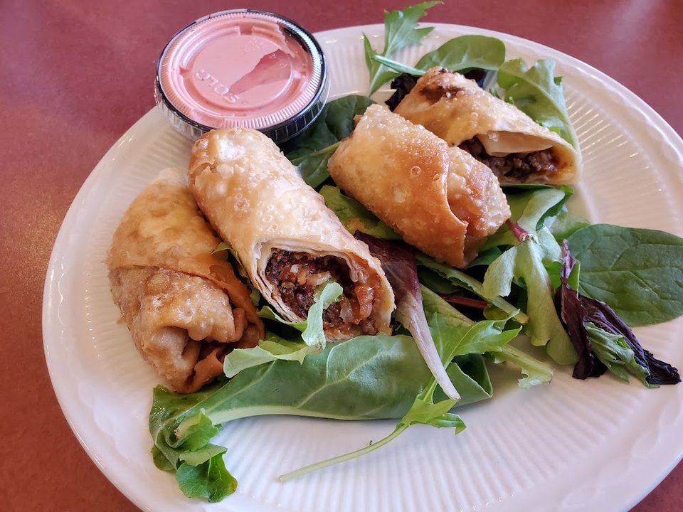 Philly Cheesesteak Egg Roll