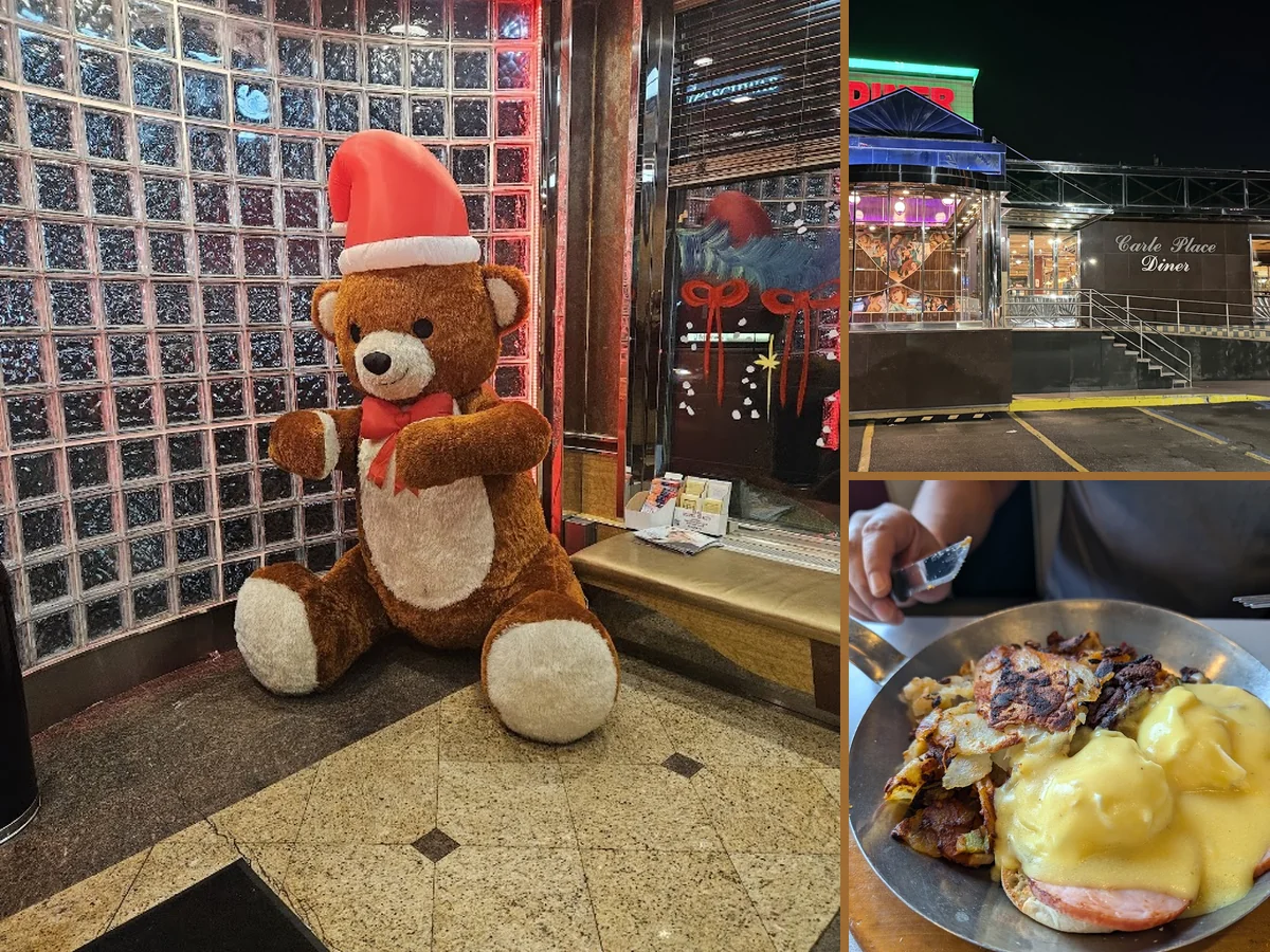 Casual tables inside a neighborhood diner.